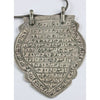 Vintage North African Jewish Amulet with Aramaic Style Inscription