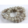 Matched Gray Jade Beads