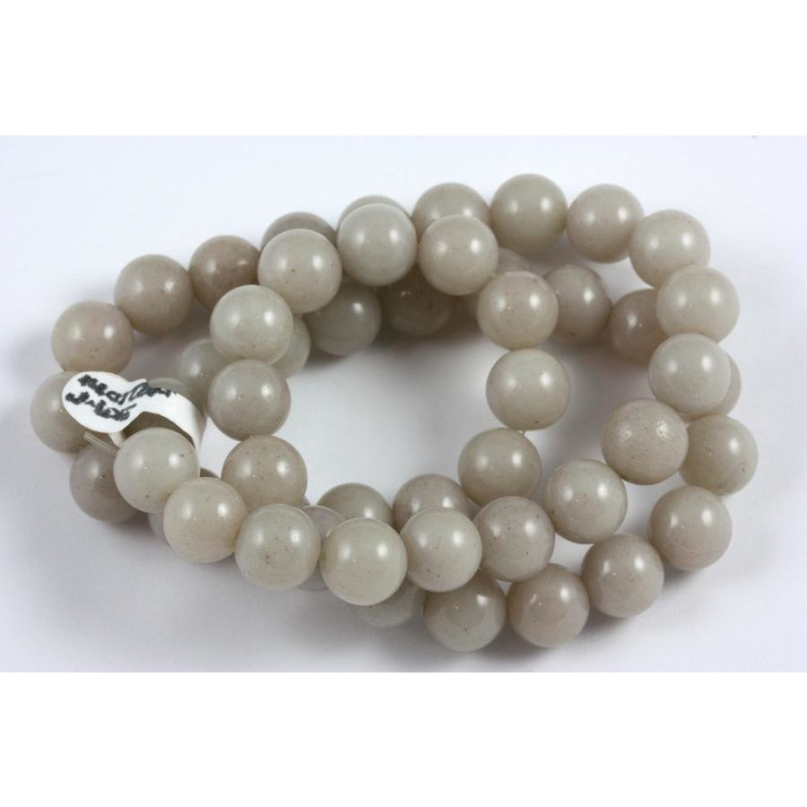 Matched Gray Jade Beads