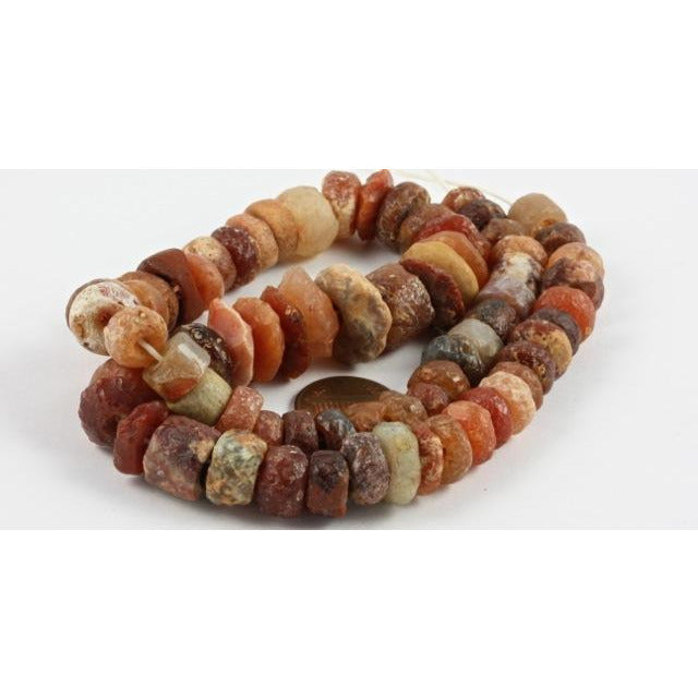 Neolithic Period Carnelian Beads, Mauritania - S320