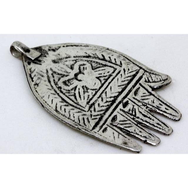 Berber Silver Hamsa, Morocco, New