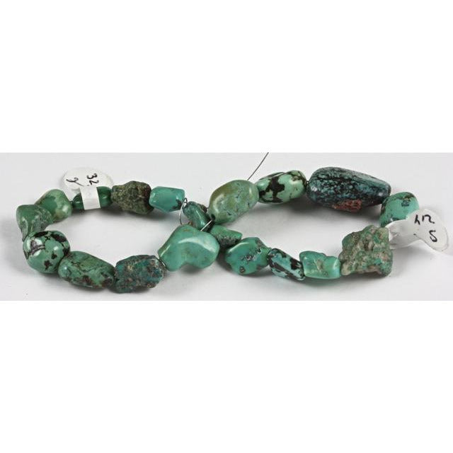 Tibetan Turquoise Beads, Mixed, Antique